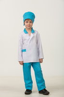  Костюм Врач (куртка, брюки, шапочка) р.30 - фото 1