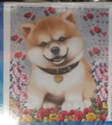 Картина стразами 21*25 Щенок - фото 1