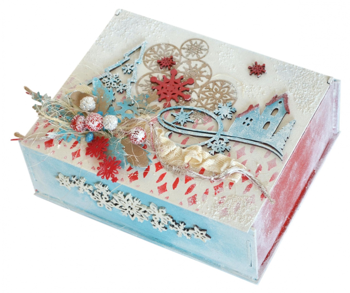 Шкатулка Снежный город Santa Lucia - миниатюра 2