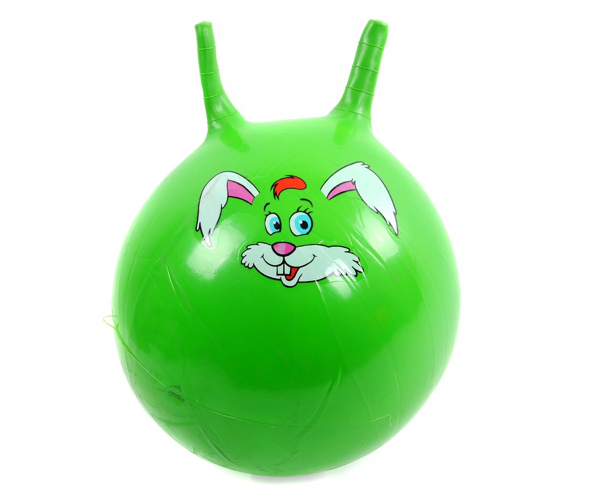 Мяч прыгун Зайчик 45см - фото 1