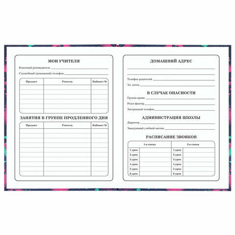 Дневник 1-4 класс Бабочки - миниатюра 3