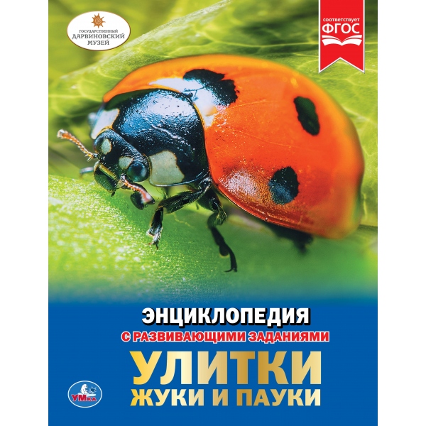 Книга Пауки, жуки, улитки (энциклопедия) - фото 1