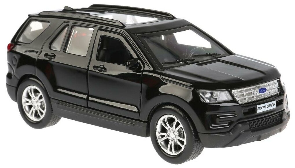 Машина металлическая ТЕХНОПАРК FORD EXPLORER черн. - фото 1