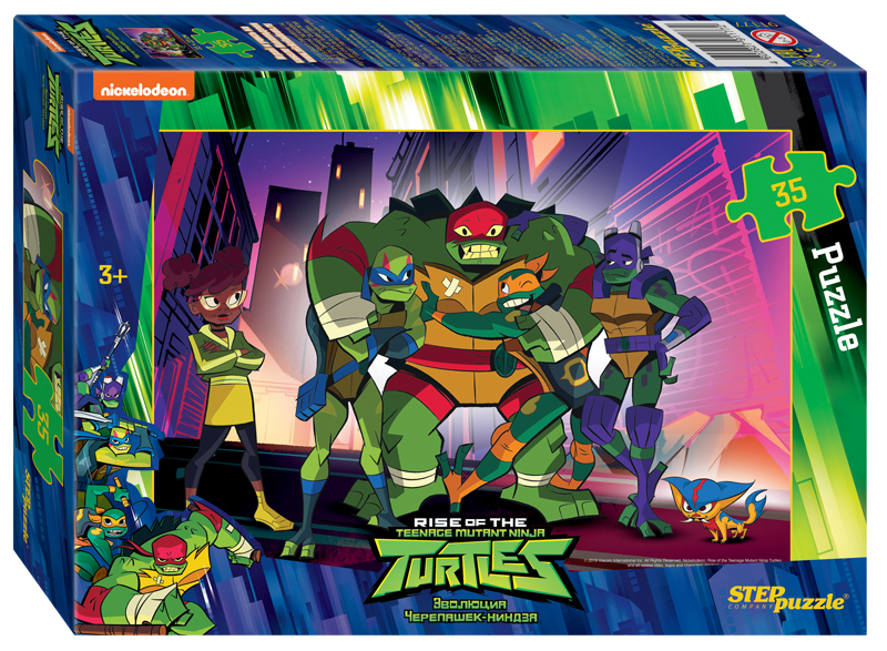 Пазл 35 Черепашки Ниндзя Step - фото 1