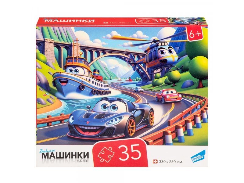 Пазл 35 Машинки - фото 1