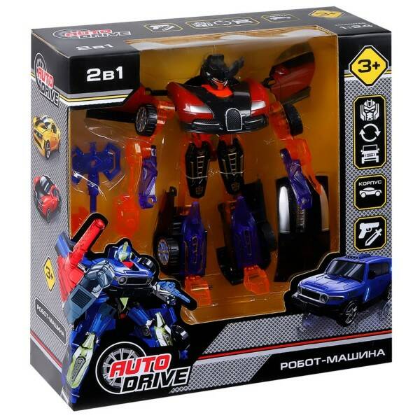 Трансформер черн-красн. в/к - фото 1