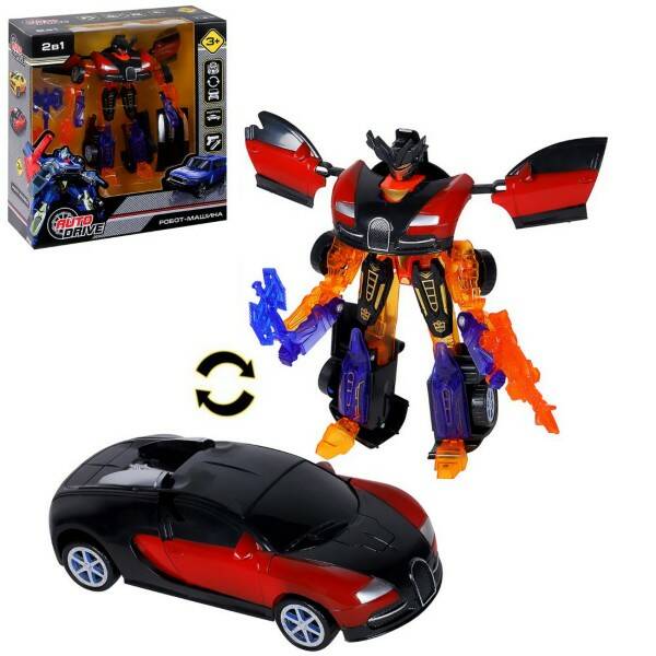 Трансформер черн-красн. в/к - миниатюра 2