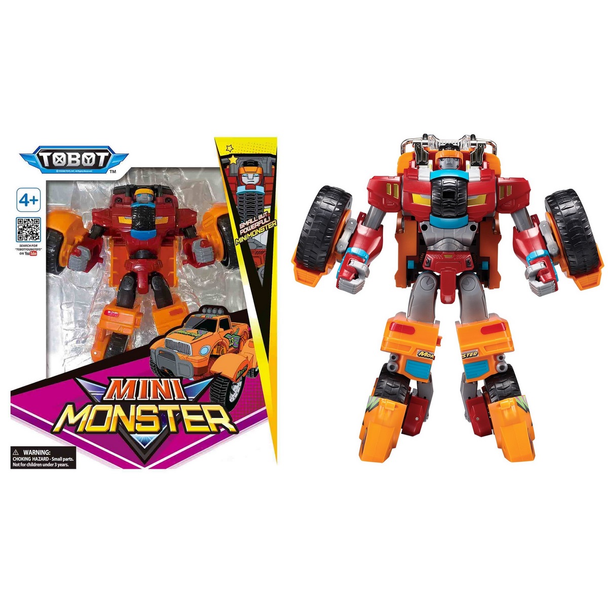 Трансформер Тобот ДГ Монстр мини - миниатюра 2