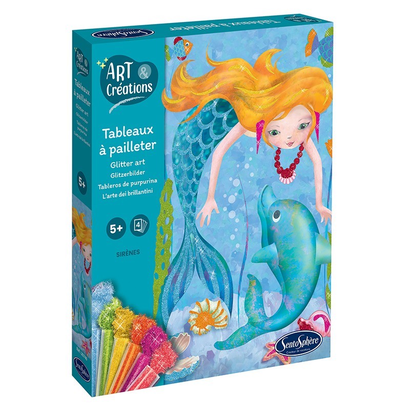 Аппликация с блестками Русалки Sentosphere - фото 1