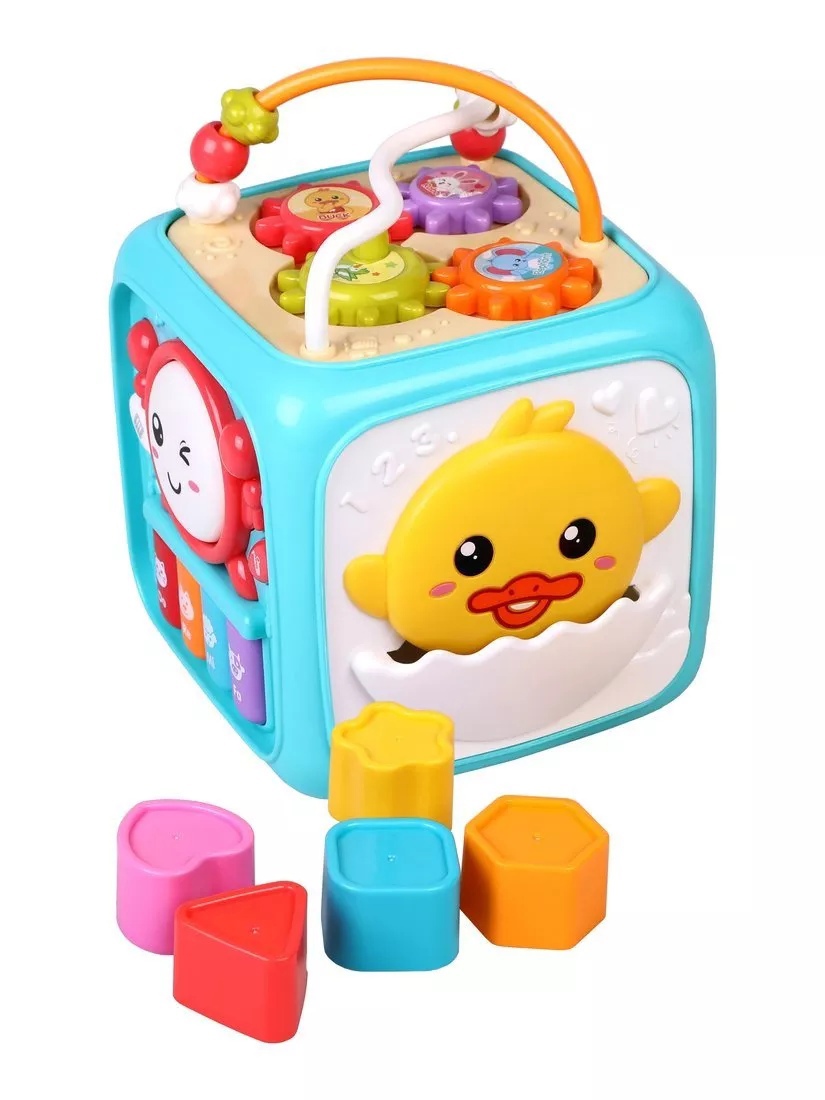 Куб логический Мультикуб мини свет, звук - миниатюра 2