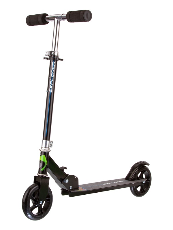 Самокат 2-х колесный Slider голуб. - фото 1