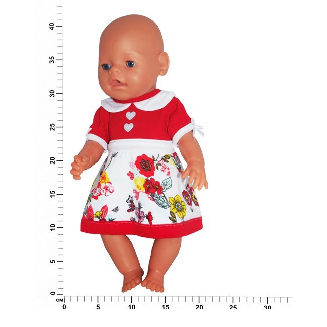 Одежда для кукол 38-42 см Платье - фото 1