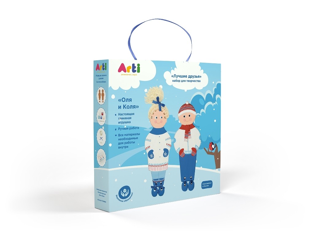 Роспись керамики Оля и Коля - миниатюра 2