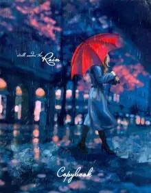 Тетрадь 120л. клетка со сменным блоком Под дождем - фото 1