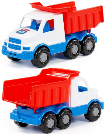 Автомобиль Самовал Гоша бело-син. Полесье - фото 1