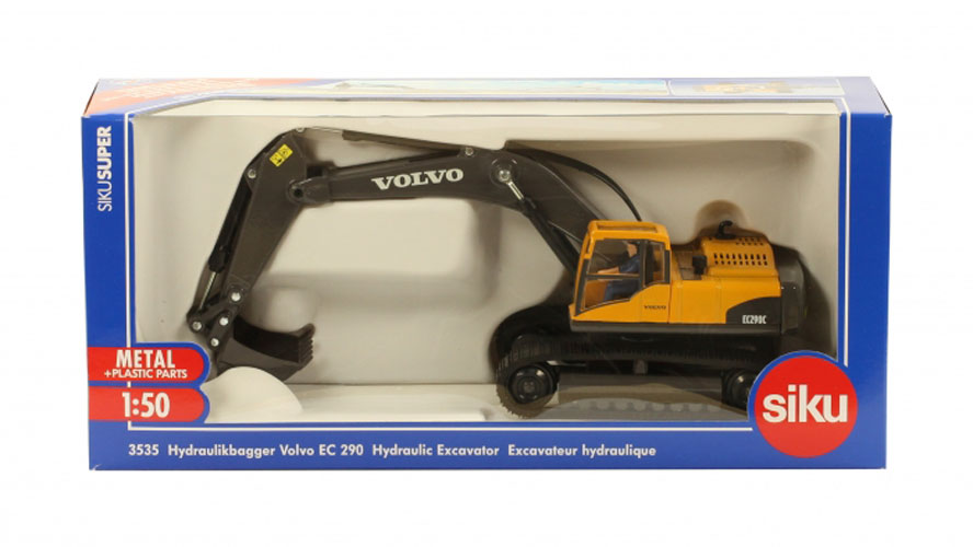 Машина металлическая Экскаватор Volvo SIKU - фото 1