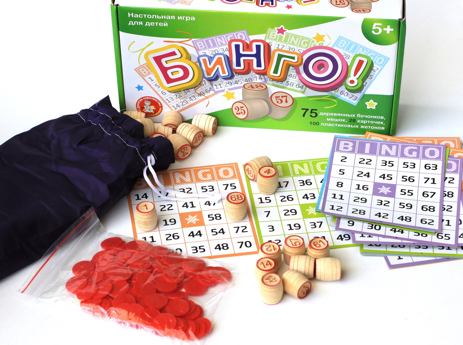 Настольная игра Бинго ДК - фото 1