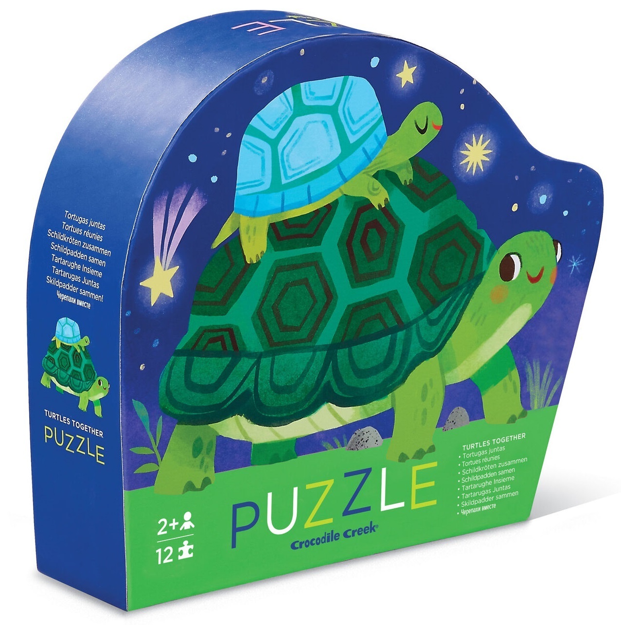 Пазл 12 Черепашки Crocodile Creek - фото 1