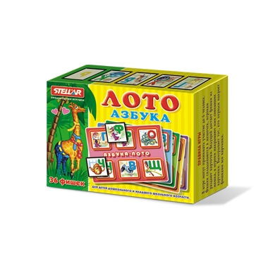 Лото Азбука Стеллар - фото 1