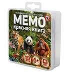 Настольная игра Мемо Красная книга 52шт