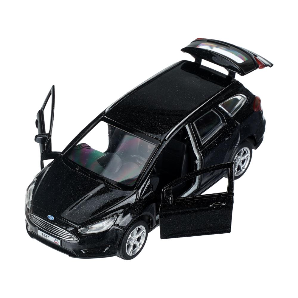 Машина металлическая ТЕХНОПАРК FORD FOCUS TURNIER черн. - фото 1