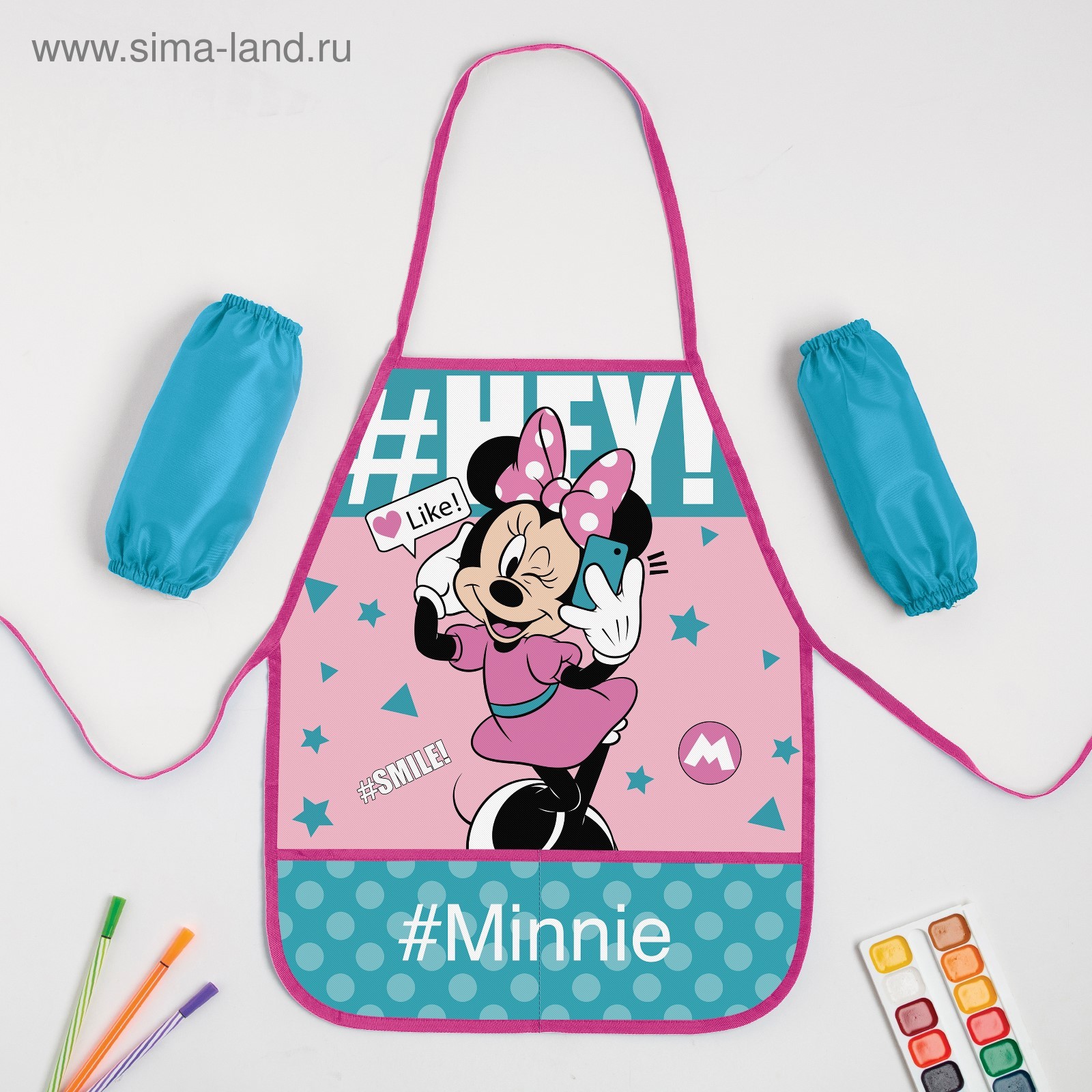 Фартук с нарукавниками Минни Маус - фото 1