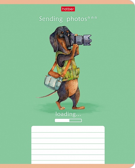 Тетрадь 18л. клетка Такса LIFE Hatber - миниатюра 5