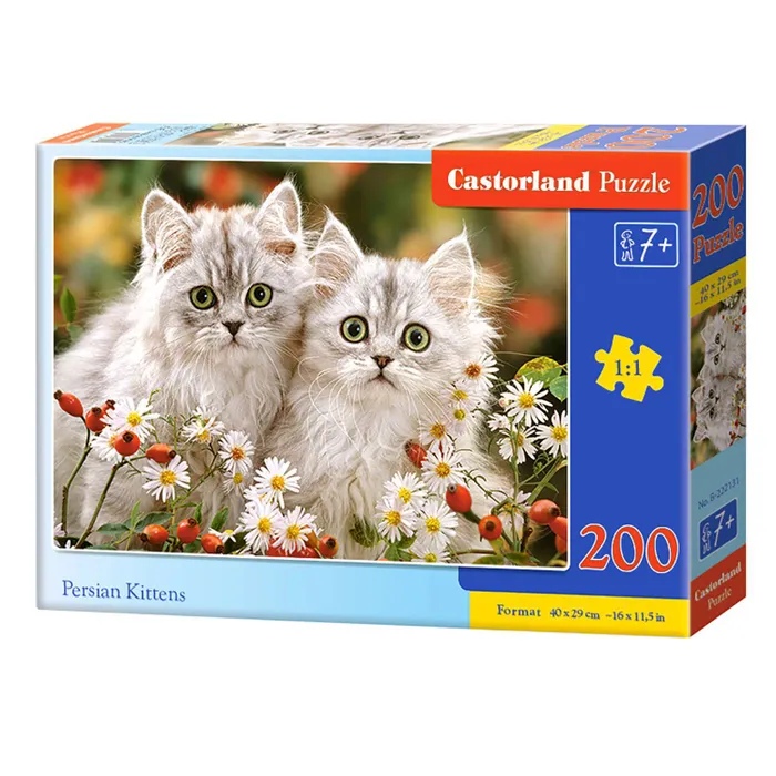 Пазл 200 Персидские котята - фото 1