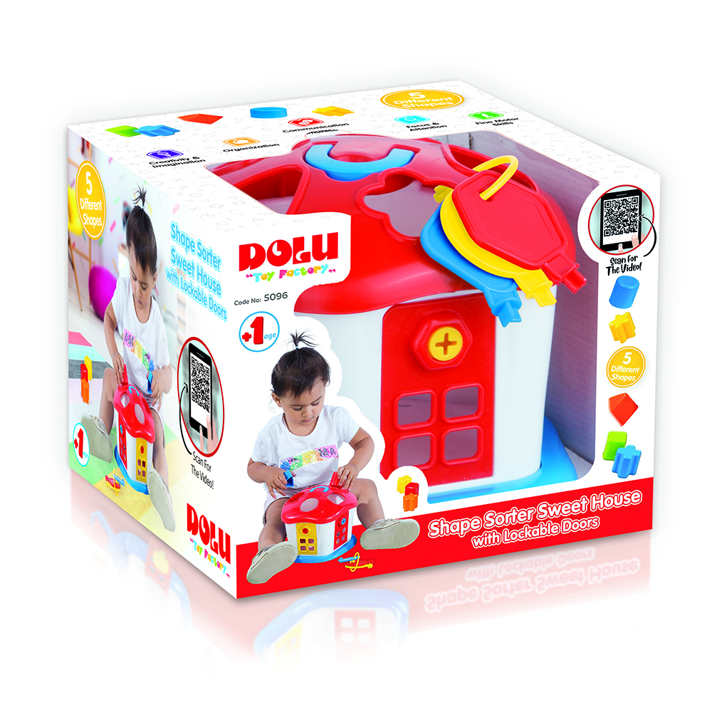 Сортер Сладкий домик DOLU - миниатюра 3