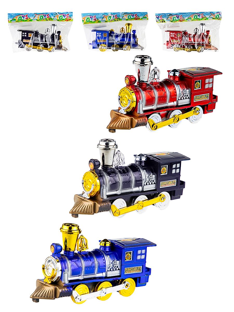 Поезд инерционный в ассорт. - фото 1