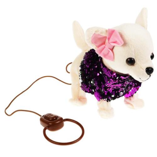 Щенок интерактивный Бетти с поводком, озвуч. My Friends - миниатюра 3