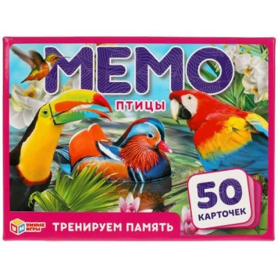 Настольная игра Мемо Птицы - фото 1