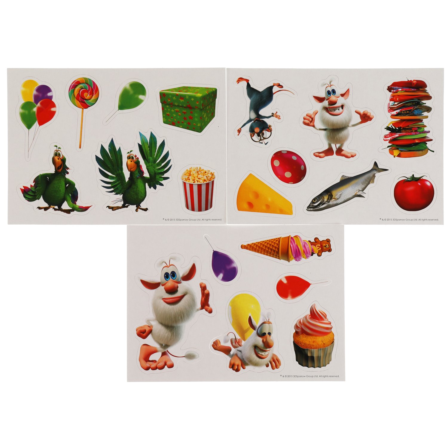 Настольная игра пластик на липучке Буба - миниатюра 2