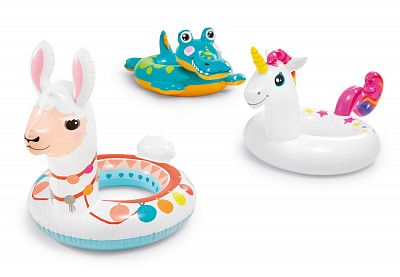 Надувной круг детский Животные 71*56 см - фото 1