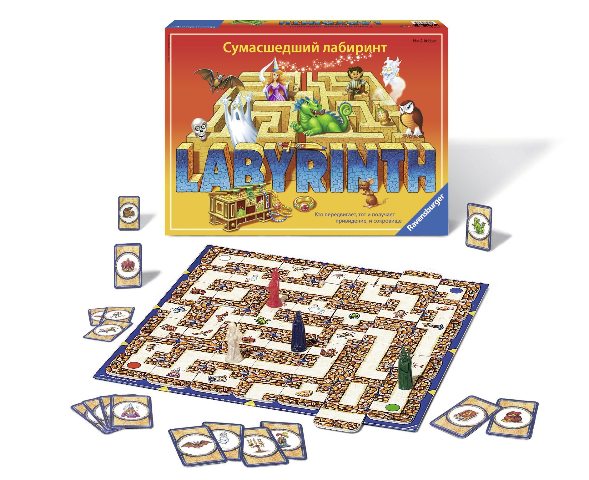 Настольная игра Сумасшедший лабиринт - фото 1