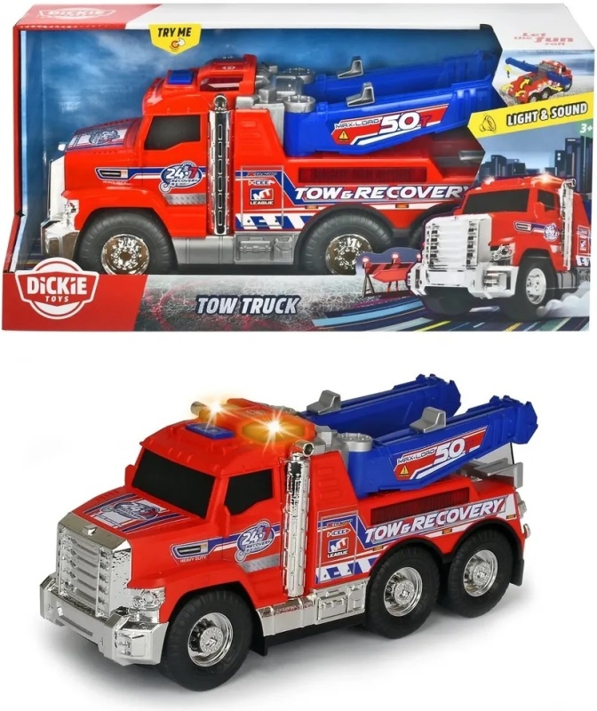 Эвакуатор 36см свет,звук Dickie Toys - фото 1