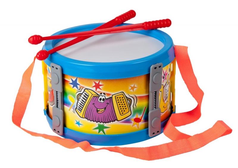 Барабан 17см голуб. - фото 1