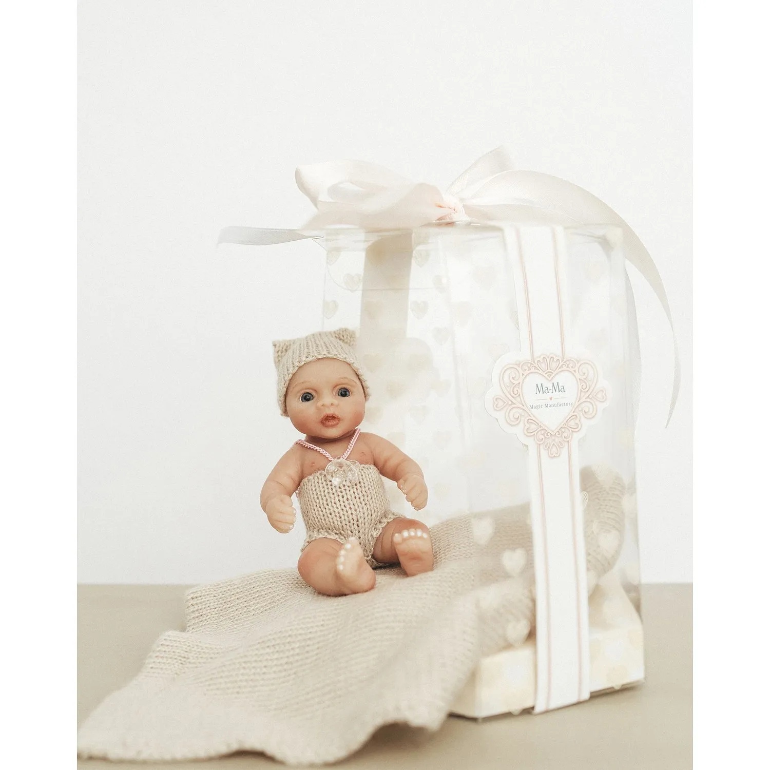 Пупс Magic Baby бежевый №2 12см - миниатюра 2