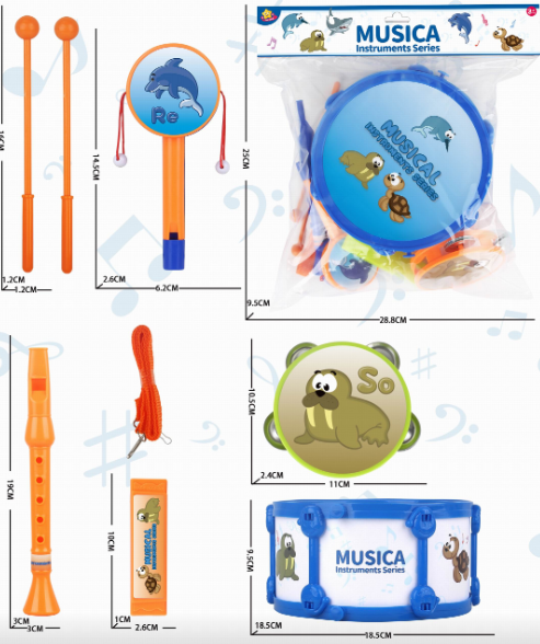 Набор музыкальных инструментов в/п - фото 1