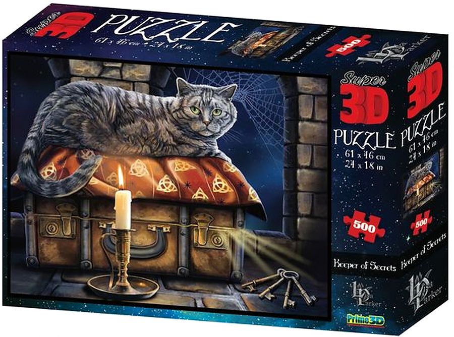 Пазл 3D голографический Хранитель секретов 500дет. - фото 1