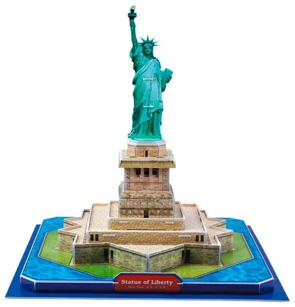 Пазл 3D Статуя свободы 39д. - миниатюра 2