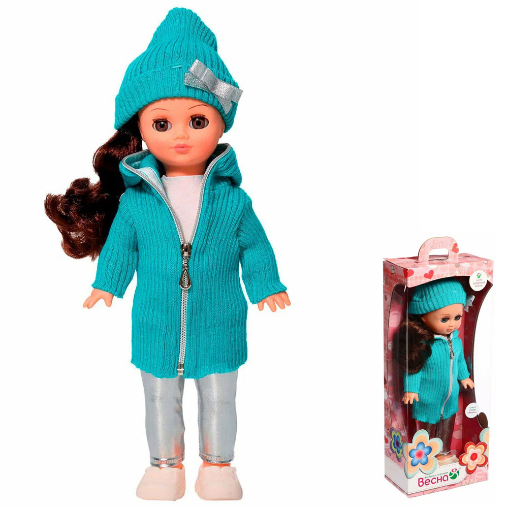 Кукла Герда зимняя звук 38см Весна - фото 1