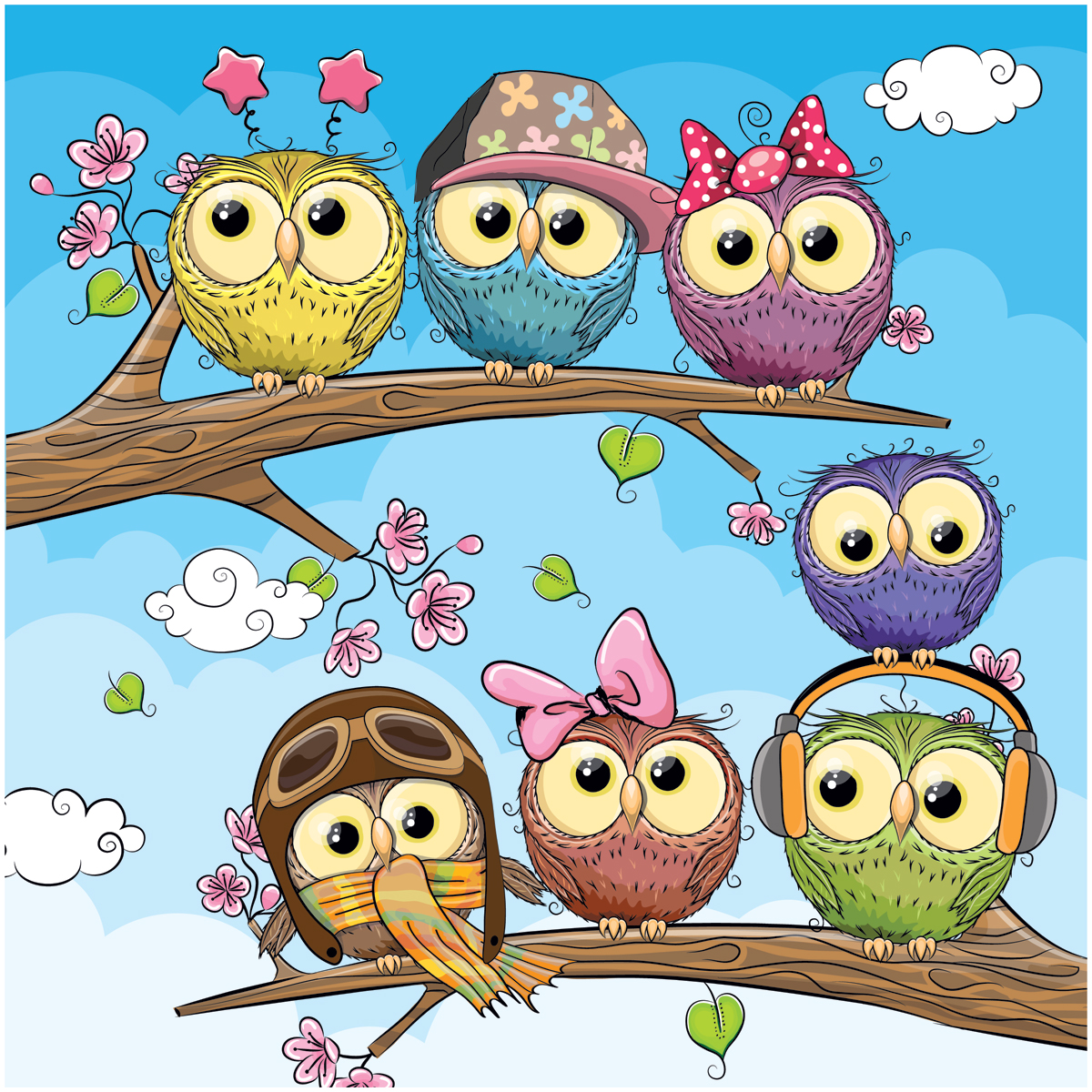 Пазл 64 Совята ТРИ СОВЫ - фото 1