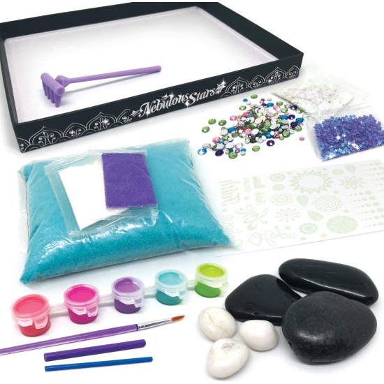 Роспись камней Каменный сад Дзен Nebulous stars - миниатюра 6