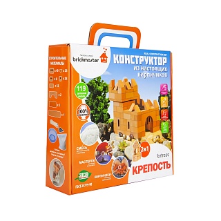 Конструктор из кирпичиков Крепость 2 в 1 БрикМастер - фото 1
