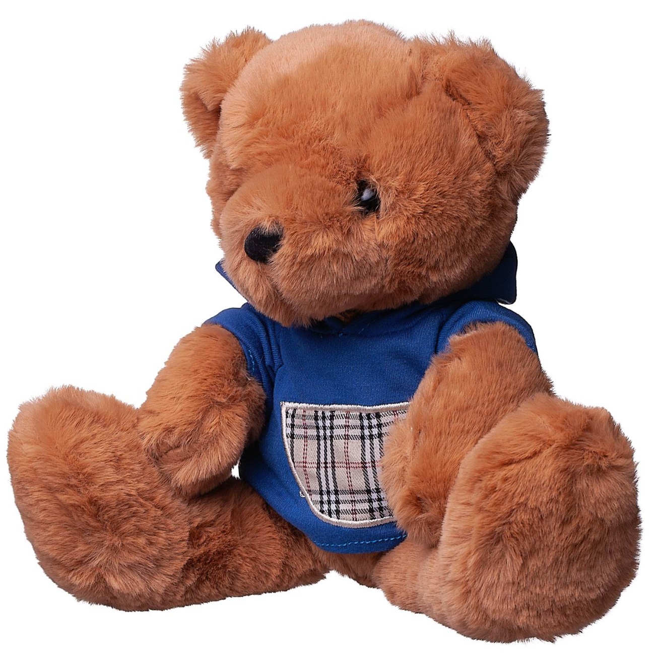 Мягкая игрушка Мишка в худи 20 см - фото 1