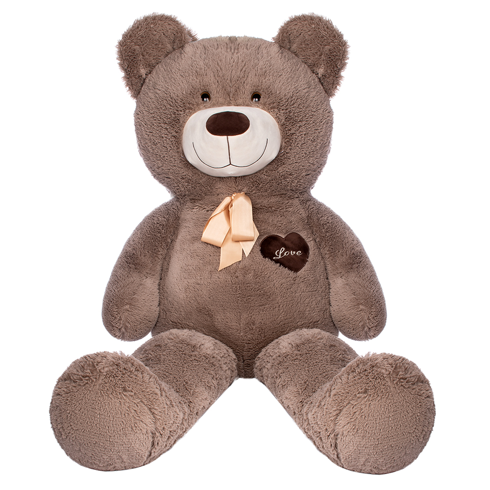 Мягкая игрушка Медведь коричневый 155 см. - фото 1