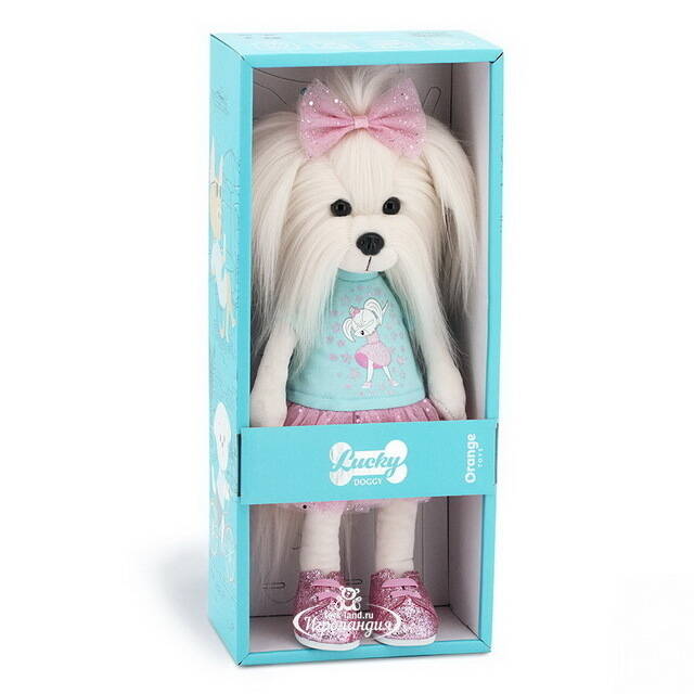 Мягкая игрушка Собака Lucky Мимимишный дэб - миниатюра 2