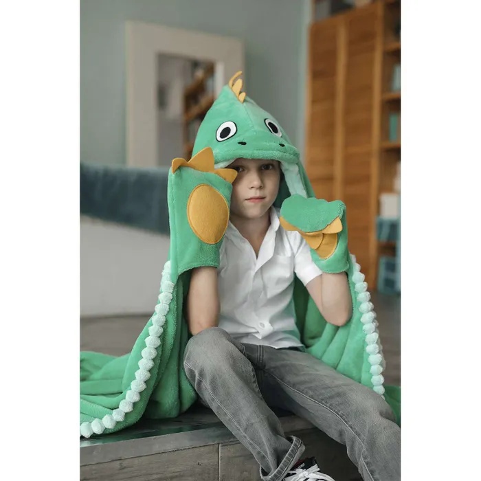 Плед Динозавр 100*150 см - фото 1