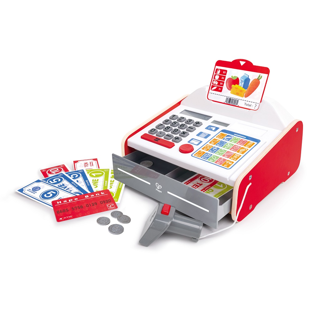 Касса деревянная Hape (свет, звук) - фото 1